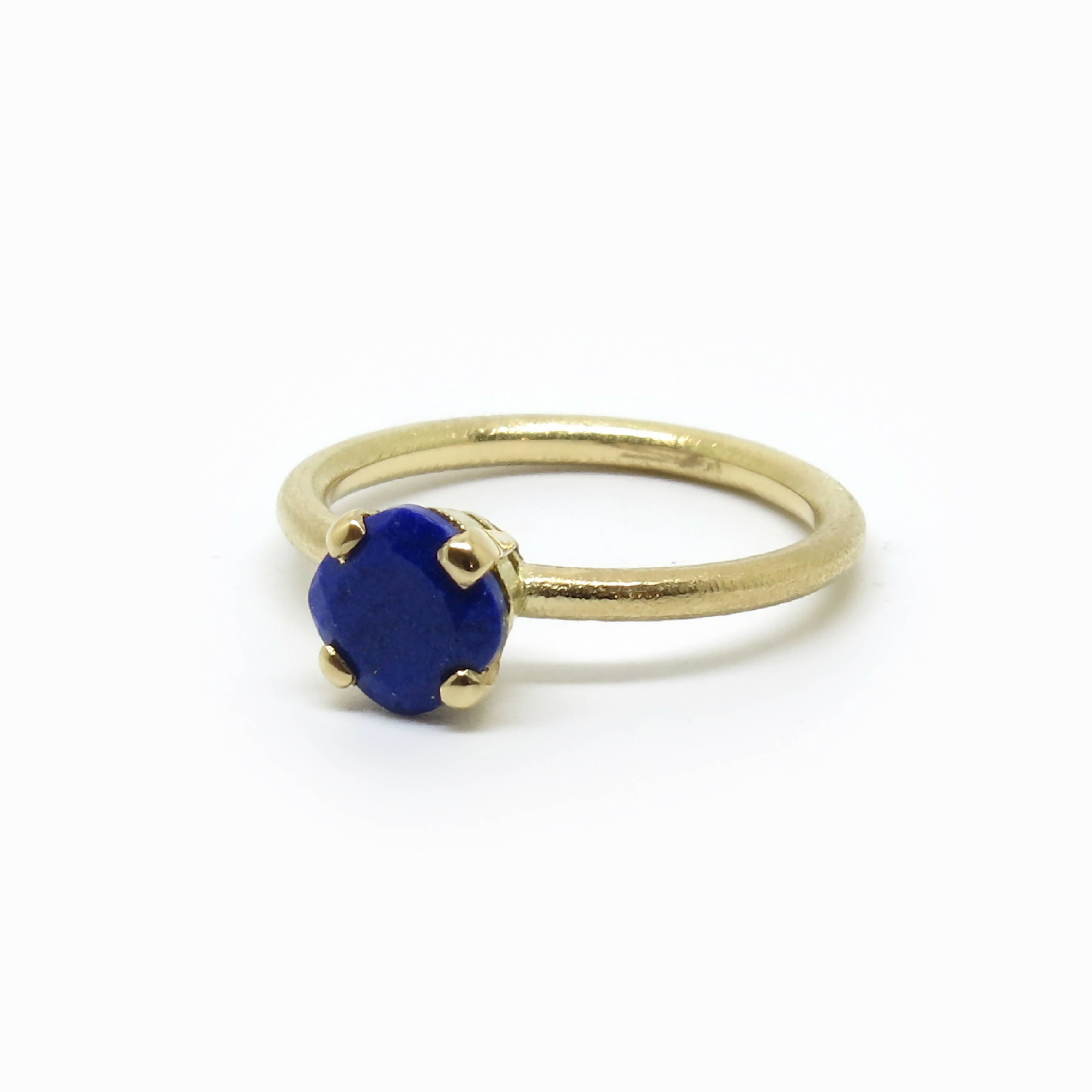 Solitaire coussin Lapis lazuli | EMPREINTES Paris | EMPREINTES Paris