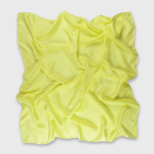 Carré 90 uni jaune poussin | EMPREINTES Paris - EMPREINTES Paris