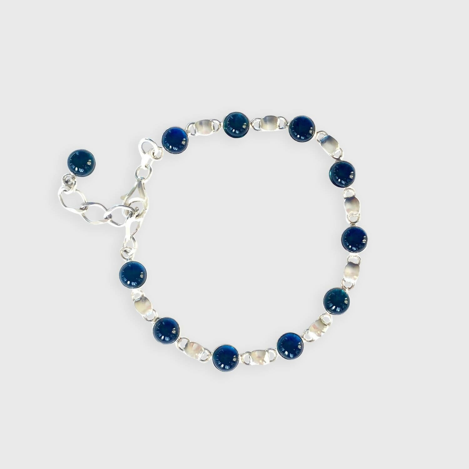 Bracelet BILLE bleu Acier | EMPREINTES Paris