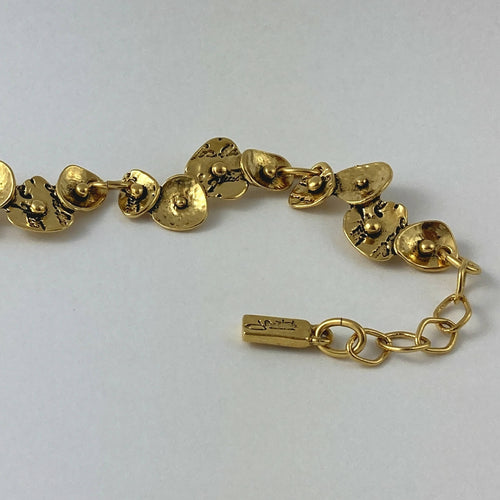 Bracelet en étain doré 2 | EMPREINTES Paris - EMPREINTES Paris