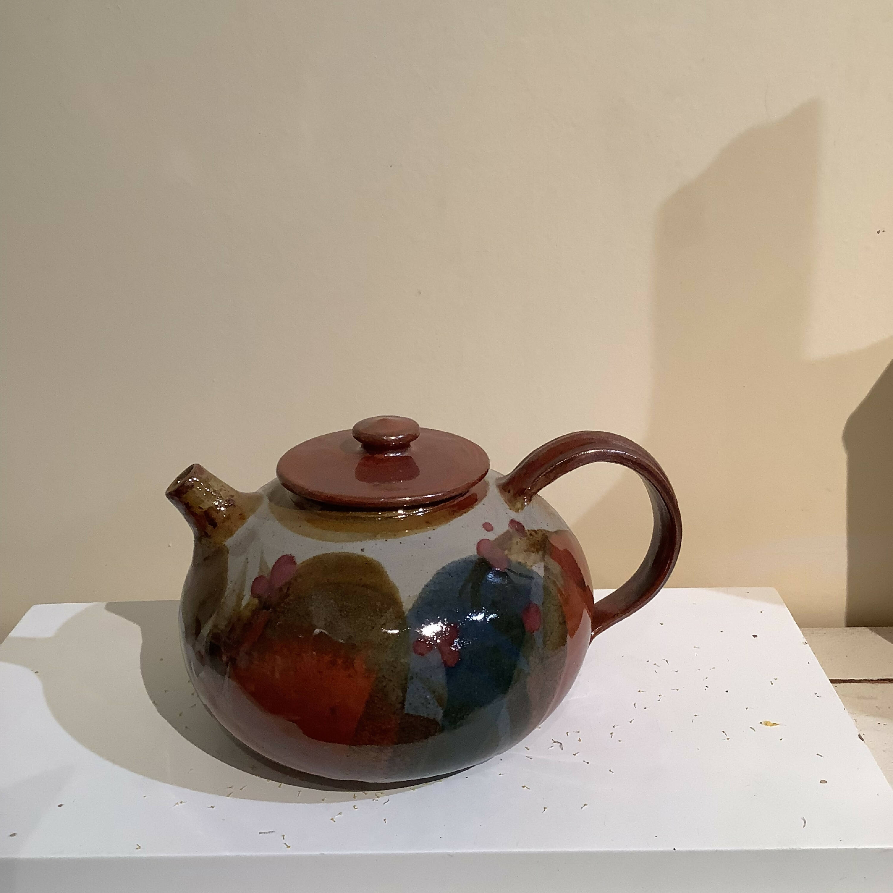 Théière ocre rouge | EMPREINTES Paris