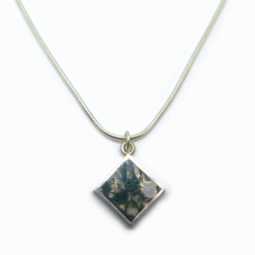 Collier Agate Mousse | EMPREINTES Paris - EMPREINTES Paris