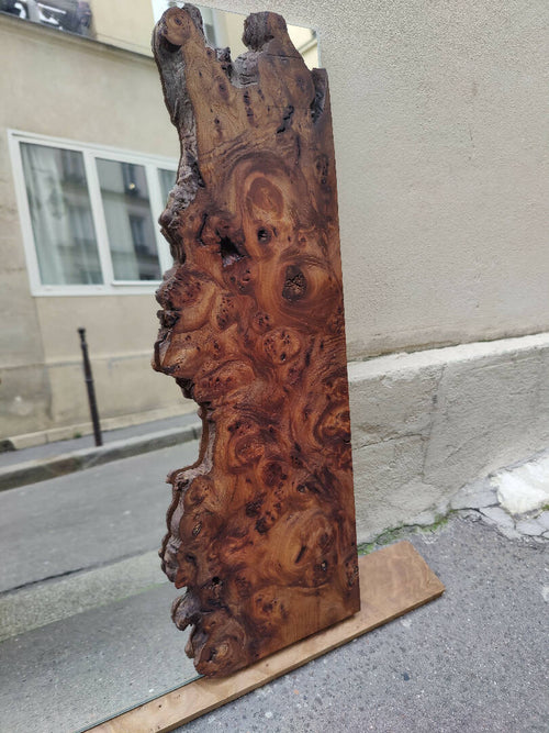 Miroir bois Loupe d'Orme | EMPREINTES Paris - EMPREINTES Paris
