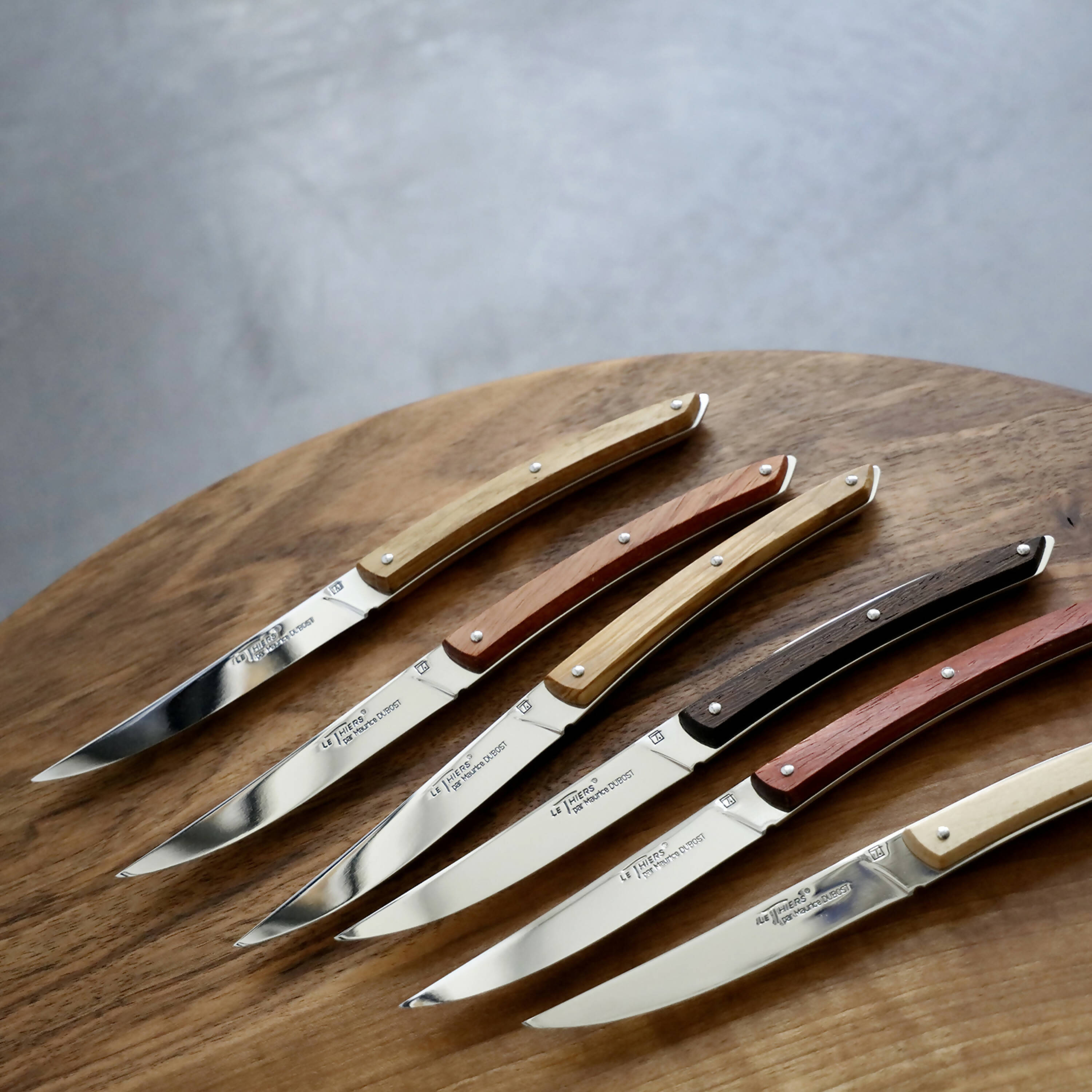 Coffret 6 couteaux Le Thiers Bois | EMPREINTES Paris