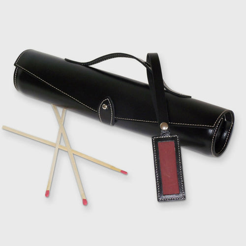 Trousse à feu en cuir noir | EMPREINTES Paris - EMPREINTES Paris