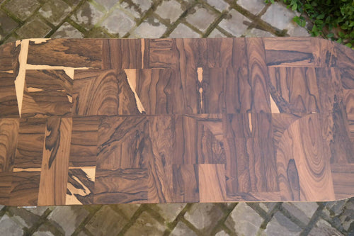 Table Patchwork Ziricote Console ou table basse | EMPREINTES Paris - EMPREINTES Paris