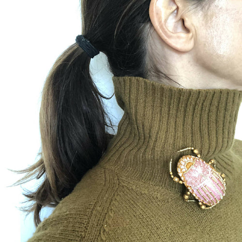 broche_scarabee_rose_ii_agathe_you copie | EMPREINTES Paris - EMPREINTES Paris