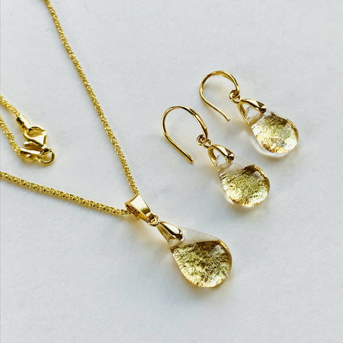 Parure Perle irisé or | EMPREINTES Paris - EMPREINTES Paris