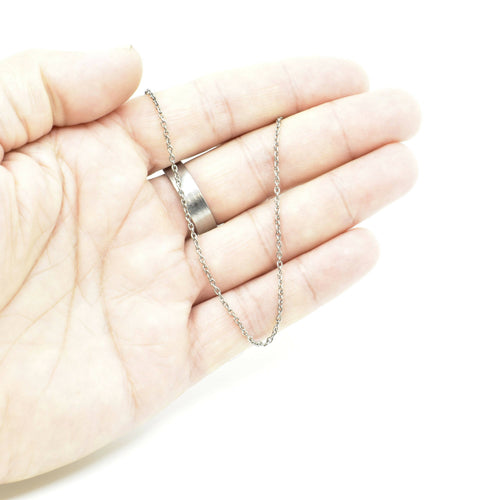 Chaîne en Titane pour Femme | EMPREINTES Paris - EMPREINTES Paris