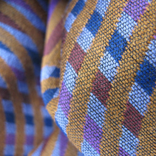 Écharpe Étroite Laine Soie Multico Daim Supersonique | EMPREINTES Paris - EMPREINTES Paris